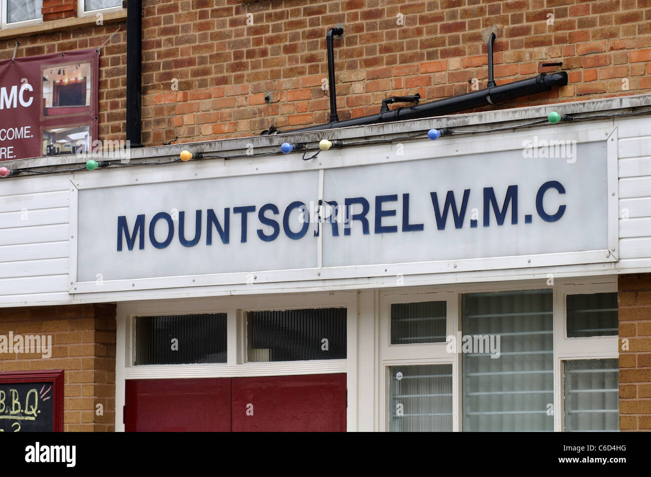Mountsorrel Working Men`s Club, Leicestershire, England, UK Stock Photo